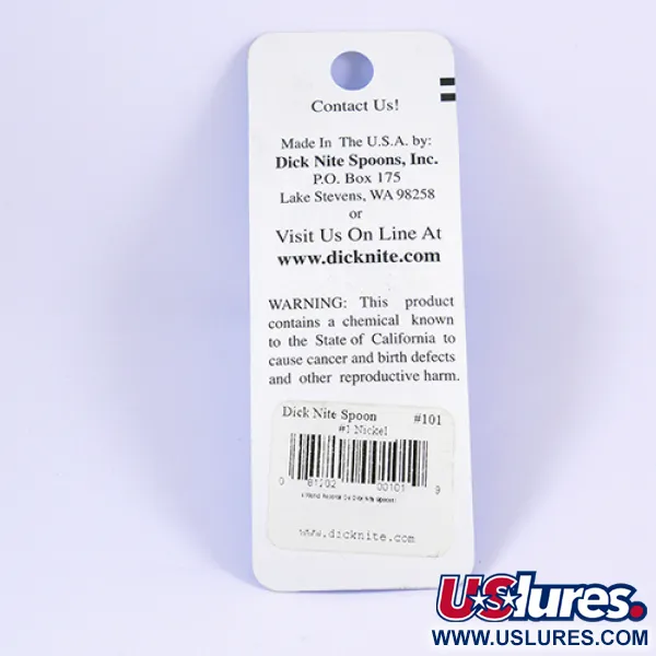 Dick Nite Dick Nite #1 Plandavka, Nikl, 2,5 cm, Trolling, #2307