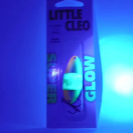 Acme Little Cleo Glow Plandavka, Nikl/Růžová/Žlutá UV, 9.5g, #2308