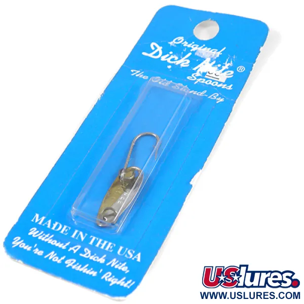 Dick Nite #0 Plandavka, Zlato / Nikl, 2cm, Klasika USA, #2309