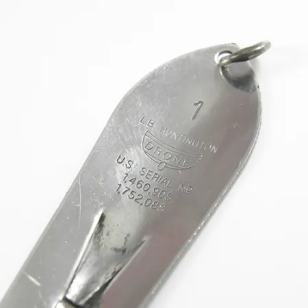 Huntington Weedless ORIGINAL DRONE SPOON 1 Třpytka, Nikl, 11g, #2354