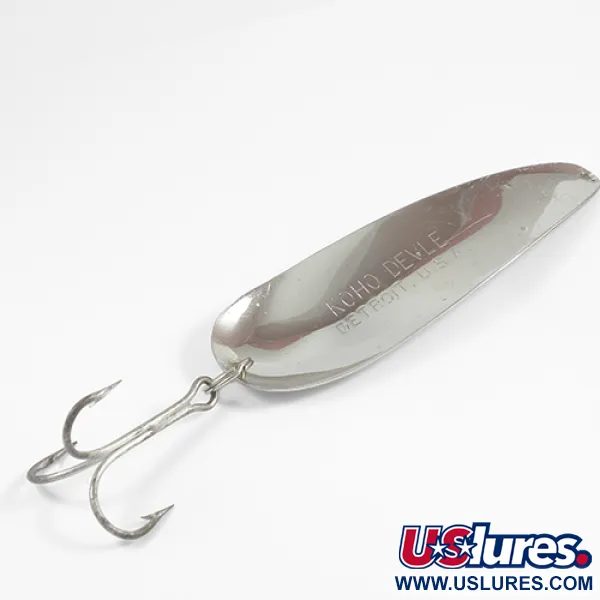 Eppinger Dardevle KOHO DEVLE Plandavka, Nikl, 40g, Ražba Detroit, #2358