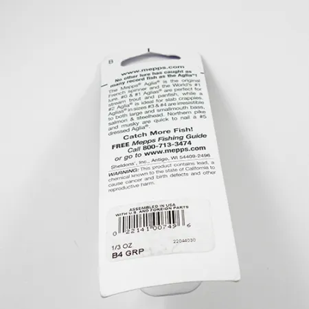 Mepps Aglia 4 Platinum Třpytka, Platinum Green, 9g, USA model, #2362