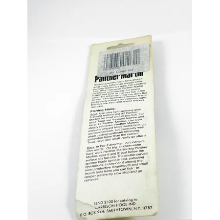 Panther Martin Eastern Bass Kit Třpytka, Černá/Zelená/Stříbrná, 4g, #2365