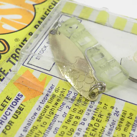 Luhr Jensen Needlefish 1 Plandavka, Zlatá, 2g, Mosaz, #2367