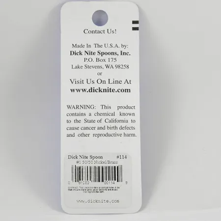 Dick Nite #1 Plandavka, Nikl / Zlato, 1g, #2368