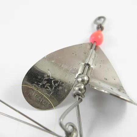 Blue Fox Třpytka, Nikl/Žlutá/Bucktail, 14g, Proti vázkám, #2393