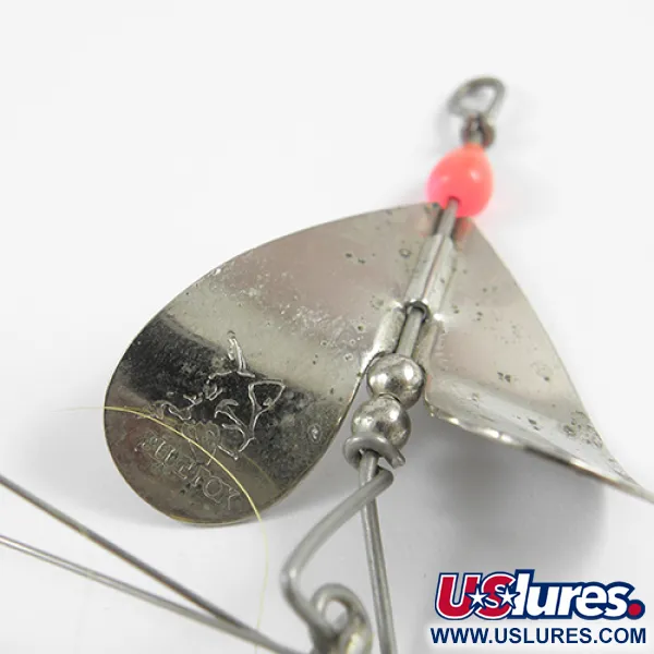 Blue Fox Třpytka, Nikl/Žlutá/Bucktail, 14g, Proti vázkám, #2393