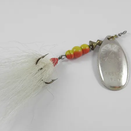 Mepps Aglia 4 třpytka, Nikl, 10g, Bucktail, #2394