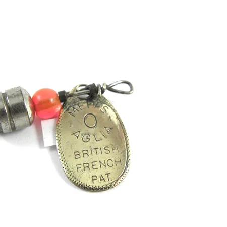 Mepps Aglia 0 Třpytka rotační, Mosaz, 2,5g, Francouzský design, #2404