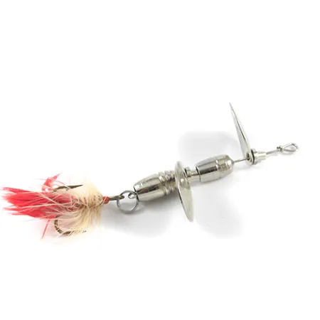 Hildebrandt Hildebrandt 3 Třpytka, Nikl, 7g, trojháček s peřím, #2433