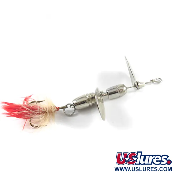 Hildebrandt Hildebrandt 3 Třpytka, Nikl, 7g, trojháček s peřím, #2433