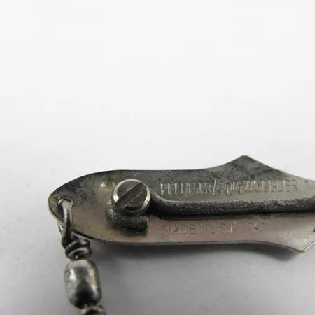 Weedless Pflueger Wobbler Plandavka, Nikl, 1,4g, Proti vázkám, #2435