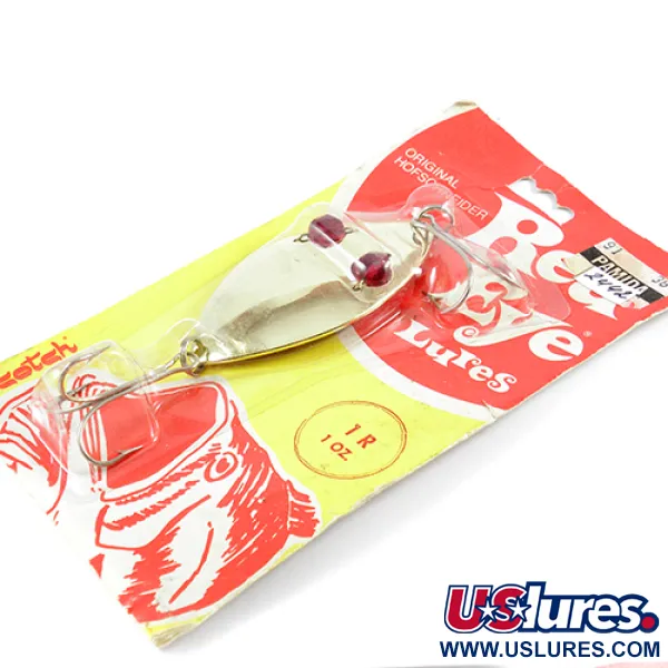 Hofschneider Red Eye Wiggler Plandavka, Zlatá, 28g, Červené oči, #2442