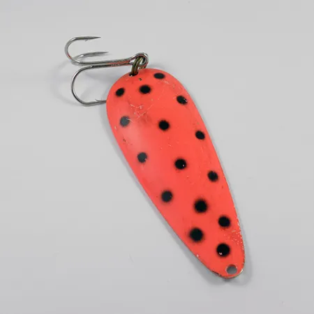 Nebco Aqua Spoon Plandavka, Červená/Černá/Nikl, 21g, Vintage, #2459