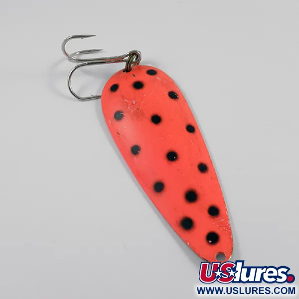 Nebco Aqua Spoon Plandavka, Červená/Černá/Nikl, 21g, Vintage, #2459