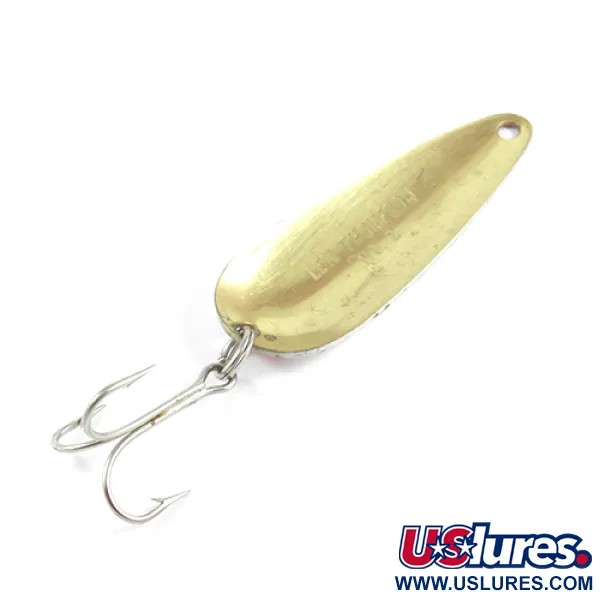 Len Thompson #2 Plandavka, Červená/Bílá/Mosaz, 28g, Mosaz, #2460