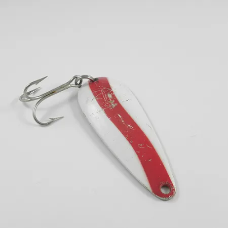 Len Thompson #2 Plandavka, Červená/Bílá/Mosaz, 28g, Mosaz, #2460