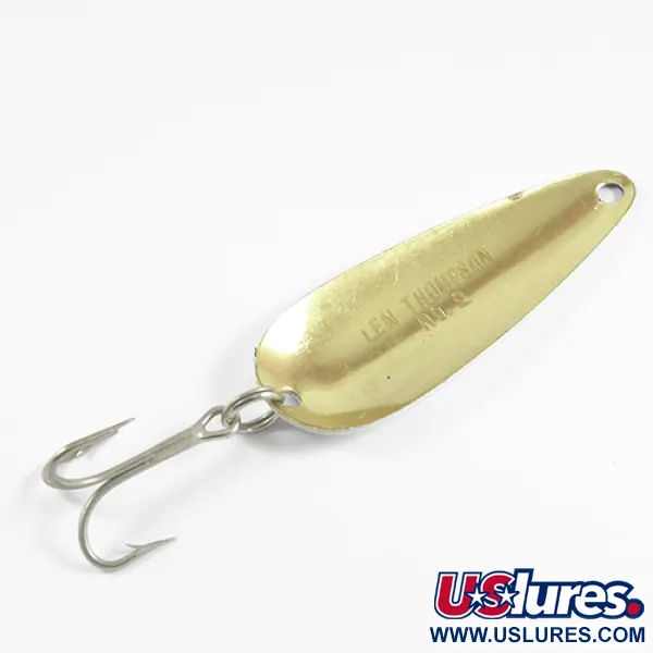 Len Thompson #2 Plandavka, Černo/Bílo/Mosaz, 28g, Klasika, #2518