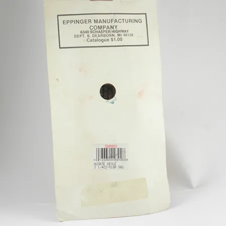 Eppinger Dardevle Huskie Devle Plandavka, Černá/Kost, 91g, #2560