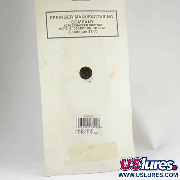 Eppinger Dardevle Huskie Devle Plandavka, Černá/Kost, 91g, #2560