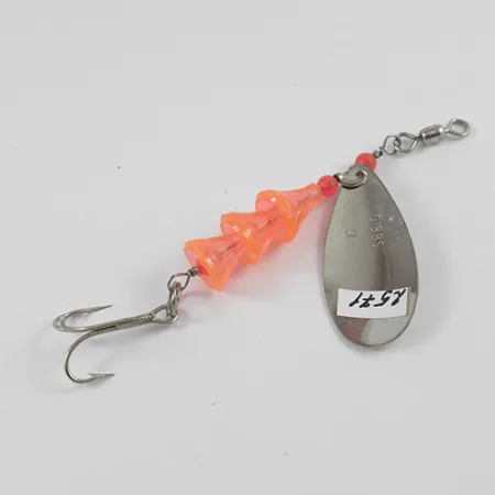 Gibbs Rotační Třpytka, Nikl, 7g, Drážkované Korálky, #2571