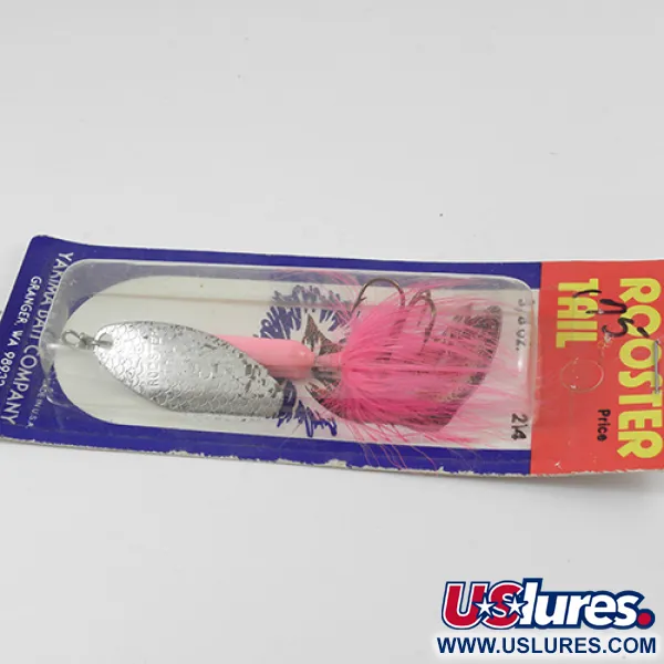Worden’s Original Rooster Tail 6 Třpytka, Stříbrná/Růžová, 15g, #2597