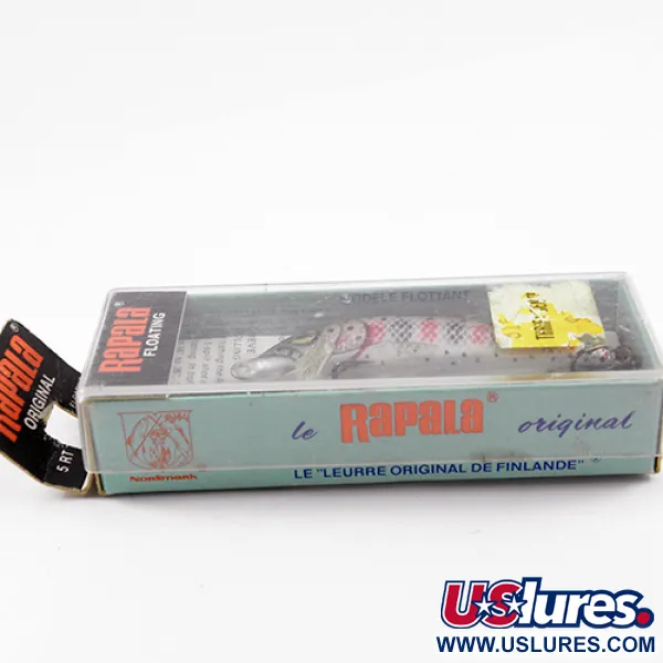 Rapala Original Floater Wobler, Pstruh duhový, 2,3g, Balsa, #2611