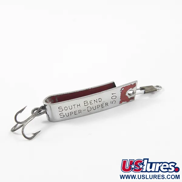 South Bend Super-Duper 501 Plandavka, Nikl, 2,3g, Vintage, #2635