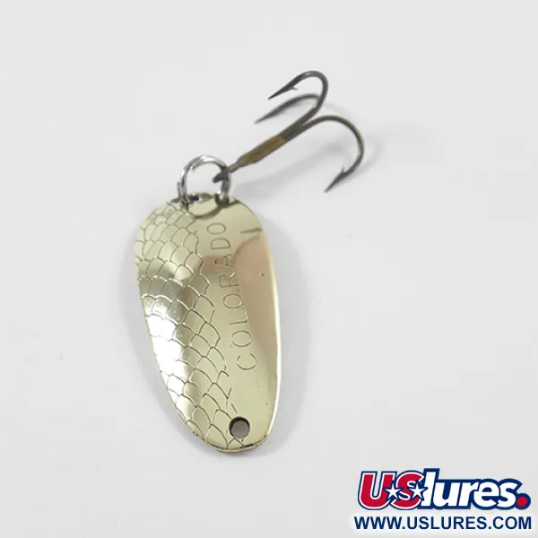 Třpytka Thomas Colorado, Zlatá, 7g, Vzor šupin, #2636