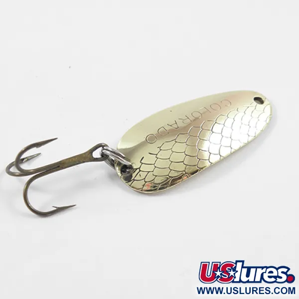 Třpytka Thomas Colorado, Zlatá, 7g, Vzor šupin, #2636