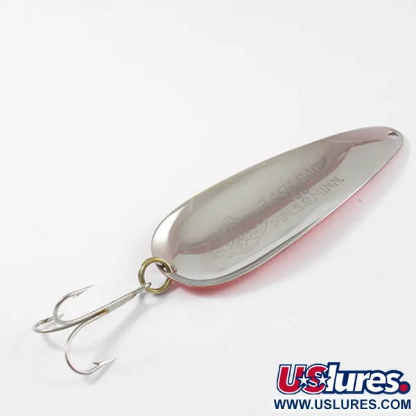 Nebco FlashBait 66 Plandavka, Červená / Černá / Nikl, 21g, USA, #2638