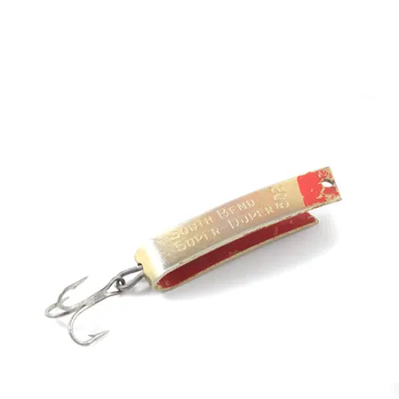 Super-Duper 502 Třpytka, Zlatá / Červená, 2.5g, Vintage nástraha, #2667