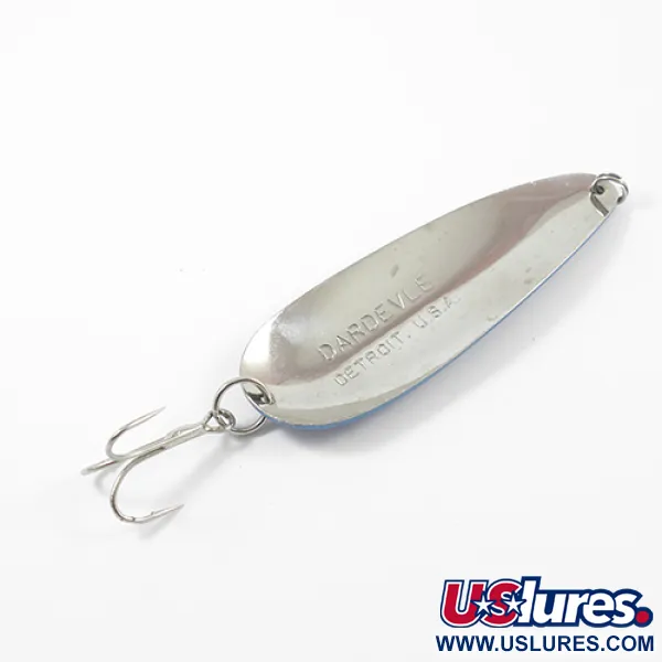 Eppinger Dardevle Plandavka, Modrá/Nikl, 28g, Voštinový vzor, #2694