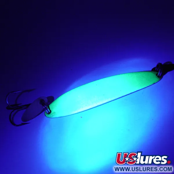 Bay de Noc Swedish pimple UV Plandavka, Nickel/Chartreuse UV, 21g, #2706