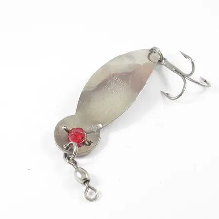 Lucky Strike One Eye Wiggler Plandavka, Nickel/Red Eye, 14g, #2709
