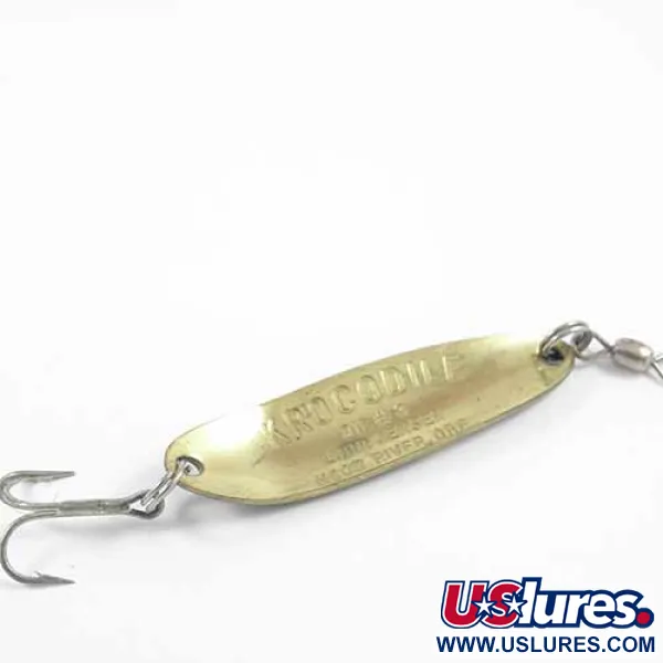 Luhr Jensen Krocodile Die #3 Plandavka, Frog (Zelená/Žlutá), 10g, #2716