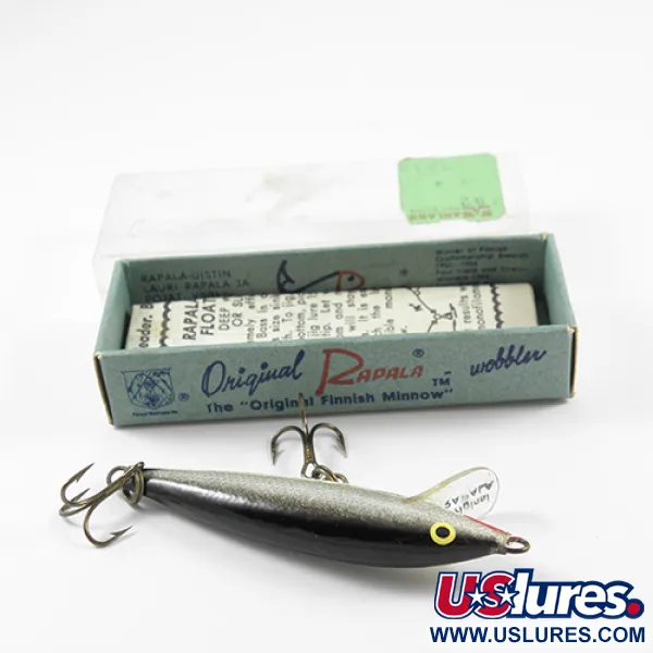 Rapala Original Floater Wobler, Přírodní/Stříbrná, 3.4g, Balza, #2722