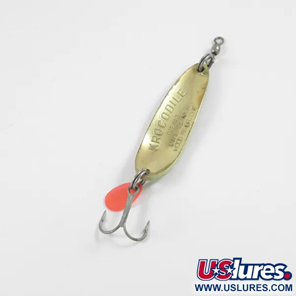 Luhr Jensen Krocodile Die #3 Plandavka, Fire Tiger/Mosaz, 14g, #2736