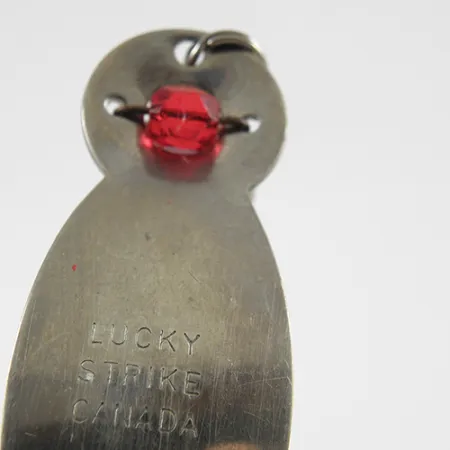 Lucky Strike One Eye Wiggler Třpytka, Nikl/Červené oko, 14g, #2761