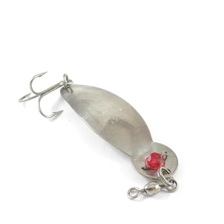 Lucky Strike One Eye Wiggler Třpytka, Nikl/Červené oko, 14g, #2761