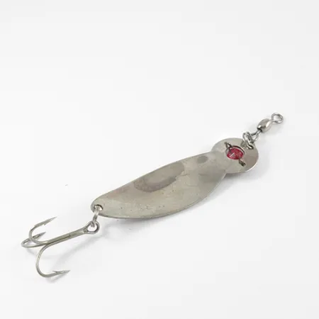 Lucky Strike One Eye Wiggler Třpytka, Nikl/Červené oko, 14g, #2761