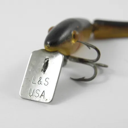 MirrOlure Bass-master Dělený Wobler, Golden Natural, 2g, Vintage, #2768