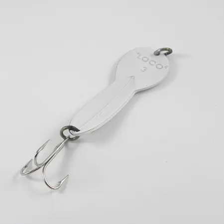 Glen Evans Loco 3 Třpytka, Bílá/Hologram, 17g, Vintage, #2771