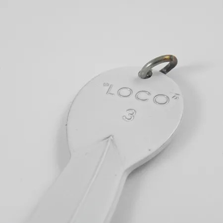 Glen Evans Loco 3 Třpytka, Bílá/Hologram, 17g, Vintage, #2771