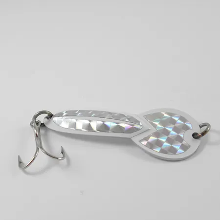 Glen Evans Loco 3 Třpytka, Bílá/Hologram, 17g, Vintage, #2771