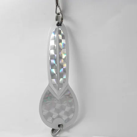 Glen Evans Loco 3 Třpytka, Bílá/Hologram, 17g, Vintage, #2771