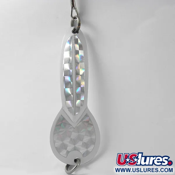 Glen Evans Loco 3 Třpytka, Bílá/Hologram, 17g, Vintage, #2771