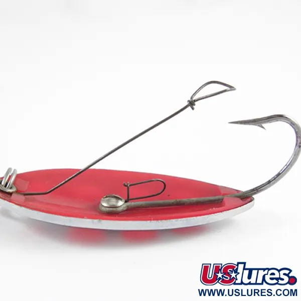 South Bend Sun Spot Plandavka, Nikl / Červená, 14g, nezvazne, #2807