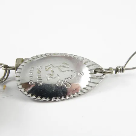 South Bend 2 Rotačka, Nikl, 5,5g, Péřový střapec, #2817