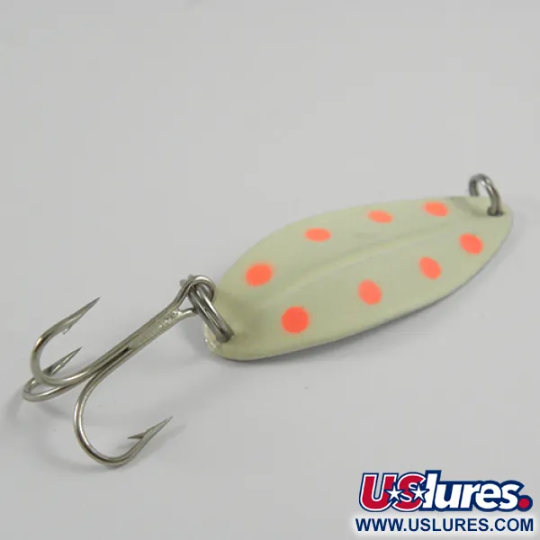 TODDCO Main liner Glow Třpytka, Bílá/Červená/Nikl, 12,5g, #2839